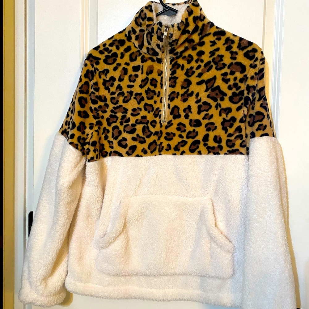 Cheetah Pullover Sweater